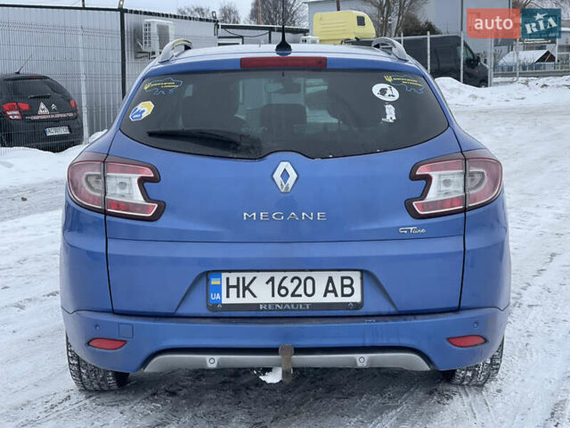 Синий Рено Меган, объемом двигателя 1.46 л и пробегом 248 тыс. км за 7999 $, фото 6 на Automoto.ua