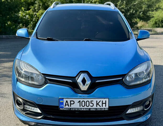Синий Рено Меган, объемом двигателя 1.6 л и пробегом 279 тыс. км за 8650 $, фото 1 на Automoto.ua