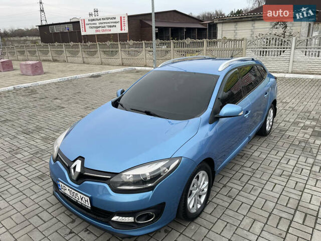 Синий Рено Меган, объемом двигателя 1.6 л и пробегом 279 тыс. км за 8350 $, фото 1 на Automoto.ua