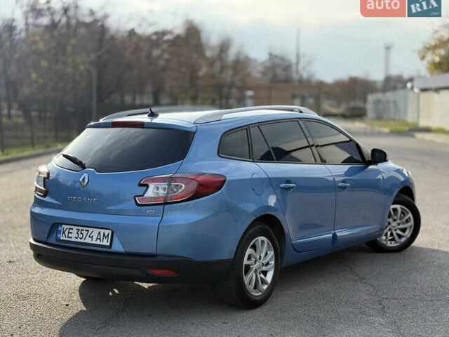 Синій Рено Меган, об'ємом двигуна 1.46 л та пробігом 195 тис. км за 8500 $, фото 1 на Automoto.ua