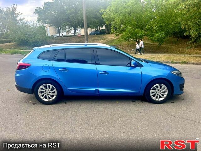 Синій Рено Меган, об'ємом двигуна 1.5 л та пробігом 200 тис. км за 8000 $, фото 1 на Automoto.ua