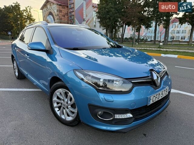 Синий Рено Меган, объемом двигателя 1.5 л и пробегом 170 тыс. км за 9499 $, фото 8 на Automoto.ua