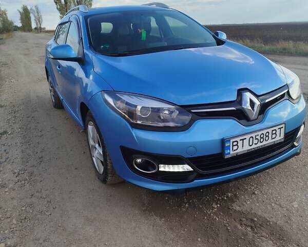 Синій Рено Меган, об'ємом двигуна 1.46 л та пробігом 199 тис. км за 8900 $, фото 1 на Automoto.ua