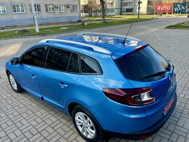 Синій Рено Меган, об'ємом двигуна 1.6 л та пробігом 280 тис. км за 7950 $, фото 12 на Automoto.ua