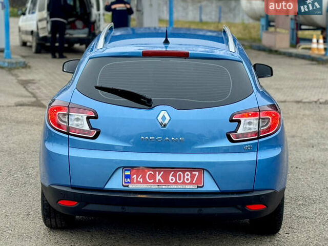 Синий Рено Меган, объемом двигателя 1.5 л и пробегом 194 тыс. км за 9300 $, фото 17 на Automoto.ua
