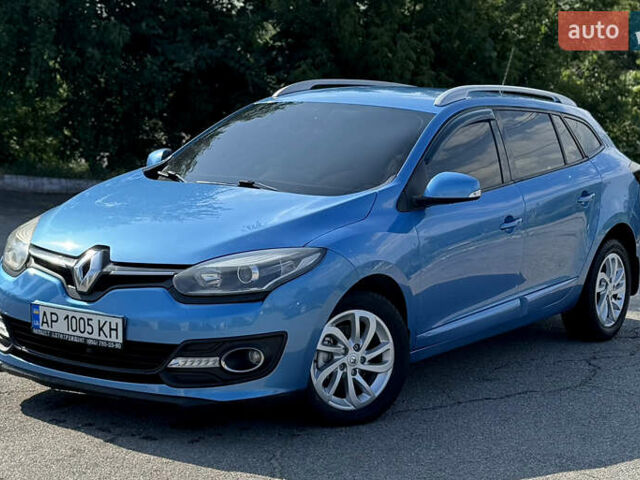 Синий Рено Меган, объемом двигателя 1.6 л и пробегом 279 тыс. км за 8650 $, фото 2 на Automoto.ua