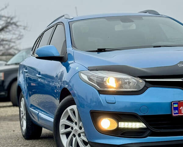 Синий Рено Меган, объемом двигателя 1.5 л и пробегом 194 тыс. км за 9300 $, фото 12 на Automoto.ua