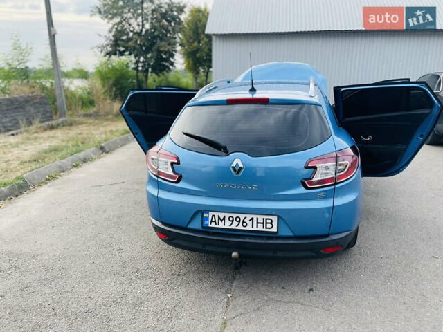 Синий Рено Меган, объемом двигателя 1.46 л и пробегом 256 тыс. км за 8200 $, фото 9 на Automoto.ua