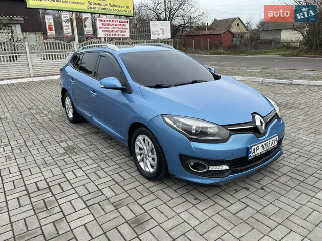 Синий Рено Меган, объемом двигателя 1.6 л и пробегом 279 тыс. км за 8350 $, фото 4 на Automoto.ua
