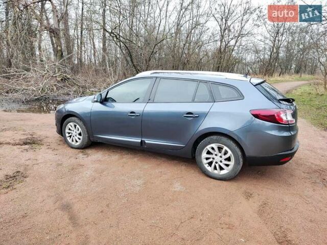 Синий Рено Меган, объемом двигателя 1.5 л и пробегом 286 тыс. км за 7400 $, фото 5 на Automoto.ua