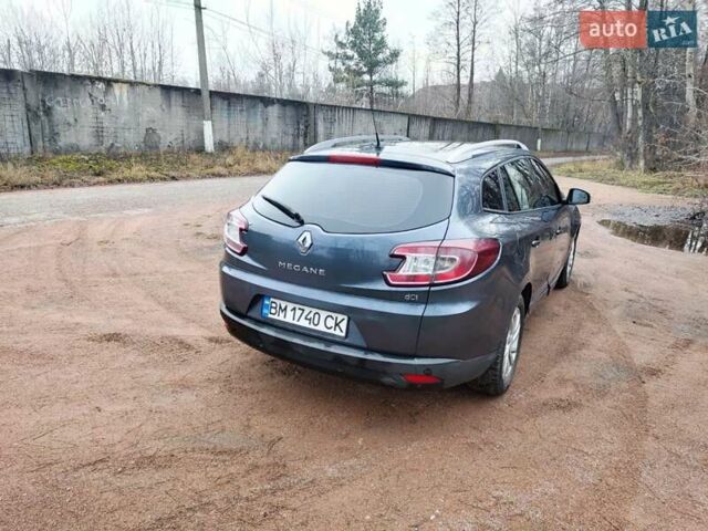 Синий Рено Меган, объемом двигателя 1.5 л и пробегом 286 тыс. км за 7400 $, фото 7 на Automoto.ua