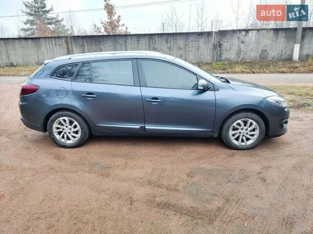 Синий Рено Меган, объемом двигателя 1.5 л и пробегом 286 тыс. км за 7400 $, фото 3 на Automoto.ua
