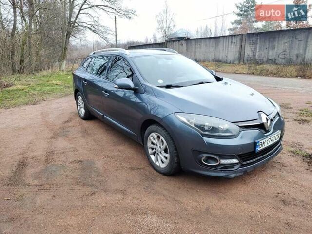 Синий Рено Меган, объемом двигателя 1.5 л и пробегом 286 тыс. км за 7400 $, фото 4 на Automoto.ua