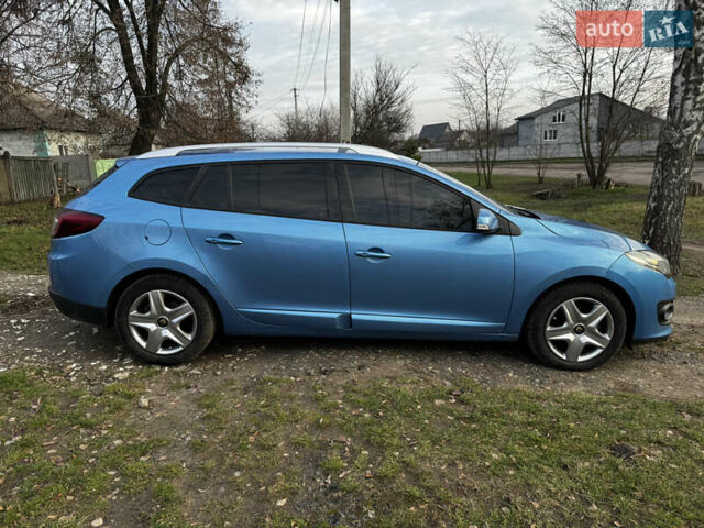 Синий Рено Меган, объемом двигателя 1.5 л и пробегом 294 тыс. км за 9200 $, фото 4 на Automoto.ua