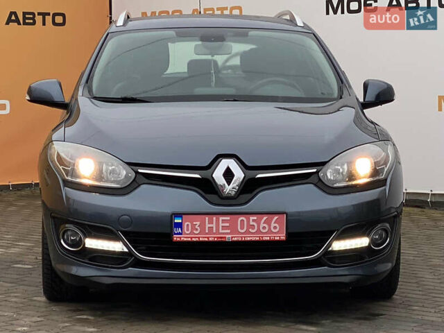 Синий Рено Меган, объемом двигателя 1.5 л и пробегом 153 тыс. км за 9600 $, фото 7 на Automoto.ua