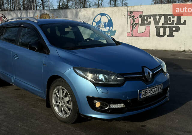 Синий Рено Меган, объемом двигателя 1.5 л и пробегом 248 тыс. км за 7900 $, фото 7 на Automoto.ua