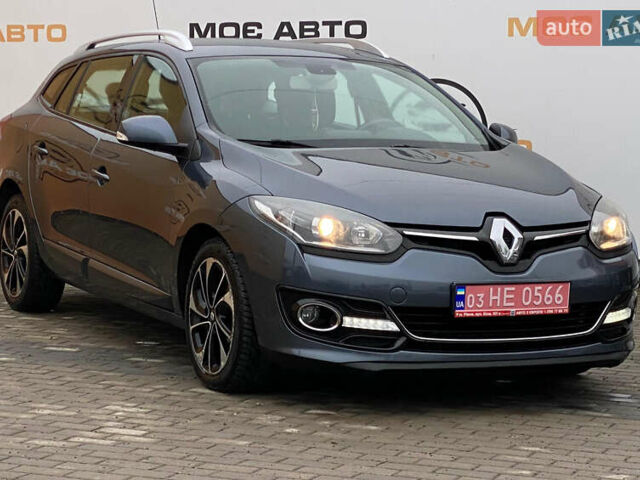 Синий Рено Меган, объемом двигателя 1.5 л и пробегом 153 тыс. км за 9600 $, фото 6 на Automoto.ua