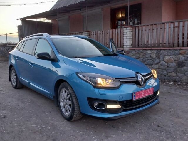 Синий Рено Меган, объемом двигателя 1.5 л и пробегом 139 тыс. км за 8200 $, фото 1 на Automoto.ua