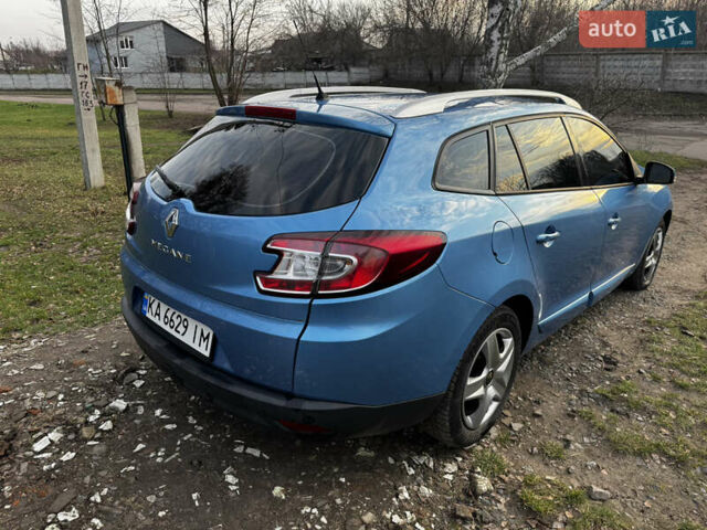 Синий Рено Меган, объемом двигателя 1.5 л и пробегом 294 тыс. км за 9200 $, фото 6 на Automoto.ua