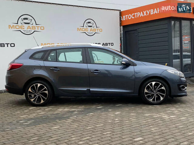 Синий Рено Меган, объемом двигателя 1.5 л и пробегом 153 тыс. км за 9600 $, фото 5 на Automoto.ua