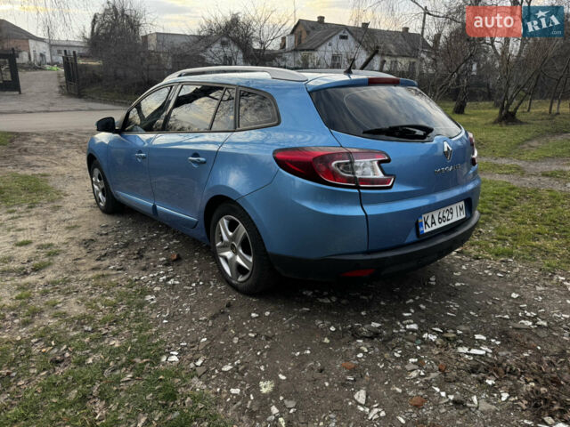 Синий Рено Меган, объемом двигателя 1.5 л и пробегом 294 тыс. км за 8500 $, фото 5 на Automoto.ua