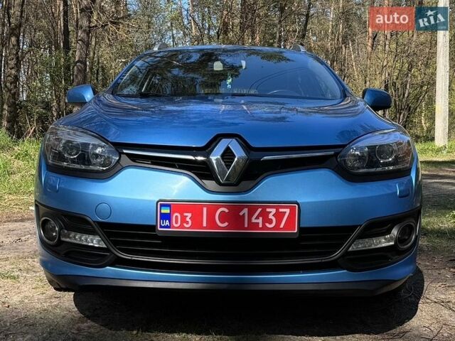 Синий Рено Меган, объемом двигателя 1.5 л и пробегом 207 тыс. км за 8650 $, фото 15 на Automoto.ua