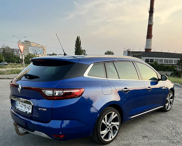 Синий Рено Меган, объемом двигателя 1.6 л и пробегом 240 тыс. км за 13499 $, фото 4 на Automoto.ua