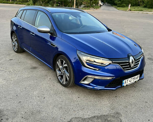 Синий Рено Меган, объемом двигателя 1.6 л и пробегом 240 тыс. км за 13499 $, фото 2 на Automoto.ua