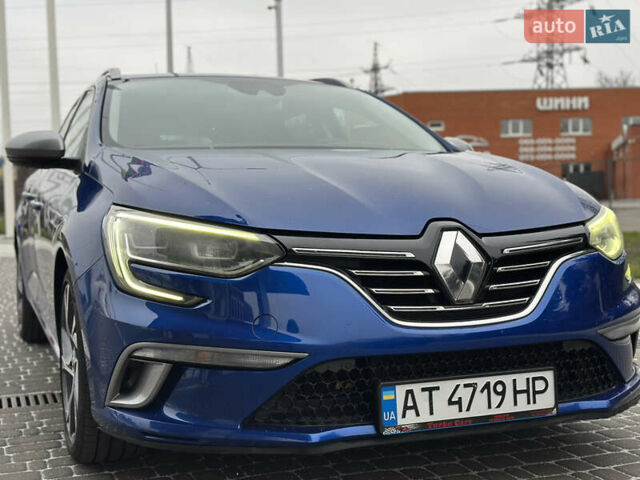 Синий Рено Меган, объемом двигателя 1.6 л и пробегом 236 тыс. км за 12999 $, фото 3 на Automoto.ua