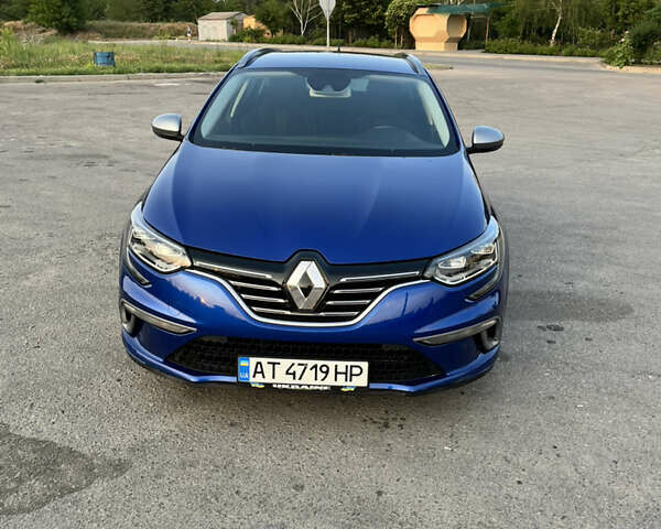 Синий Рено Меган, объемом двигателя 1.6 л и пробегом 240 тыс. км за 13499 $, фото 1 на Automoto.ua