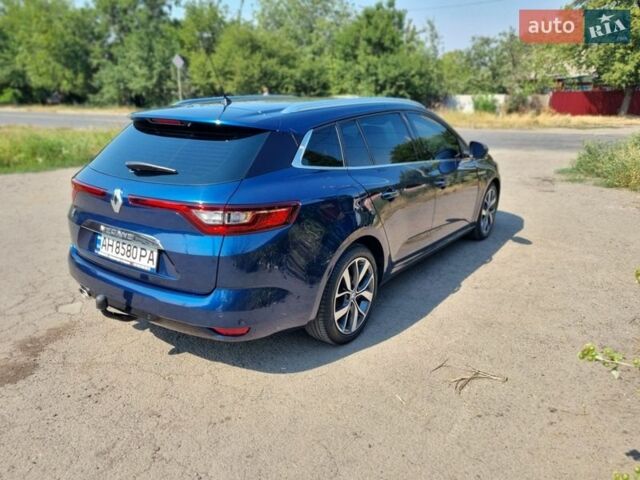 Синий Рено Меган, объемом двигателя 1.5 л и пробегом 248 тыс. км за 12000 $, фото 3 на Automoto.ua