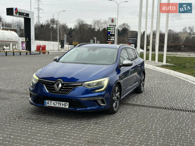 Синий Рено Меган, объемом двигателя 1.6 л и пробегом 236 тыс. км за 12999 $, фото 1 на Automoto.ua