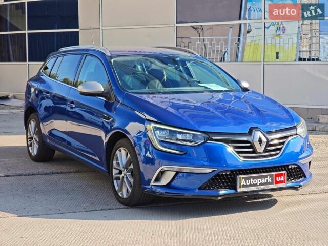 Синий Рено Меган, объемом двигателя 1.6 л и пробегом 230 тыс. км за 13440 $, фото 2 на Automoto.ua