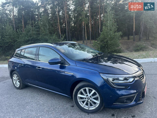 Синий Рено Меган, объемом двигателя 1.5 л и пробегом 230 тыс. км за 12100 $, фото 8 на Automoto.ua