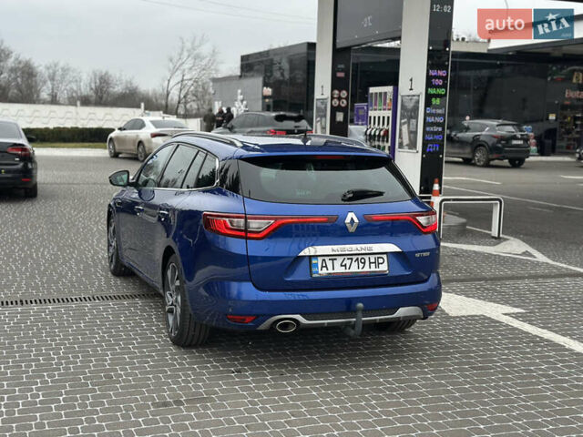 Синий Рено Меган, объемом двигателя 1.6 л и пробегом 236 тыс. км за 12999 $, фото 5 на Automoto.ua