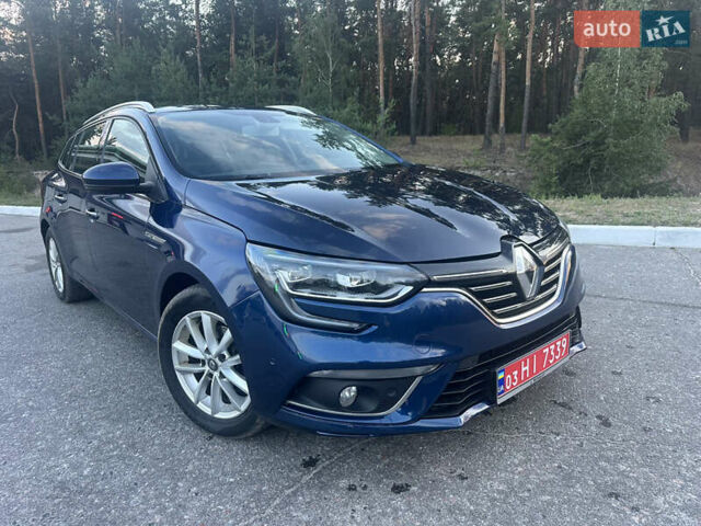 Синий Рено Меган, объемом двигателя 1.5 л и пробегом 230 тыс. км за 12100 $, фото 6 на Automoto.ua