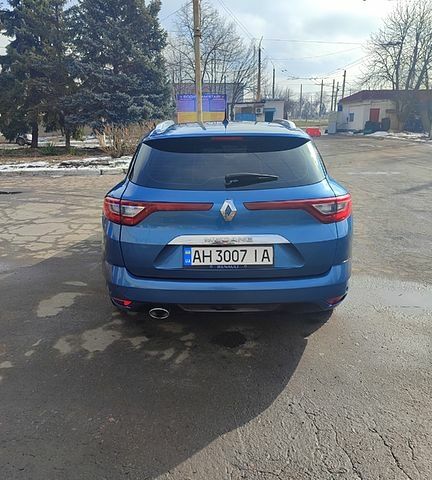 Синий Рено Меган, объемом двигателя 1.5 л и пробегом 225 тыс. км за 14500 $, фото 2 на Automoto.ua