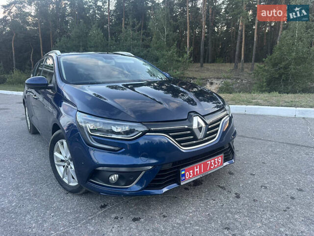 Синий Рено Меган, объемом двигателя 1.5 л и пробегом 230 тыс. км за 12100 $, фото 1 на Automoto.ua