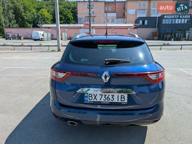 Синий Рено Меган, объемом двигателя 1.46 л и пробегом 137 тыс. км за 14800 $, фото 3 на Automoto.ua