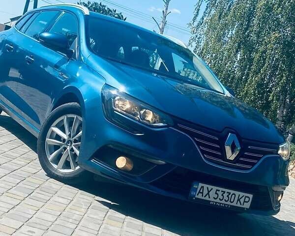 Синий Рено Меган, объемом двигателя 1.5 л и пробегом 193 тыс. км за 12800 $, фото 1 на Automoto.ua