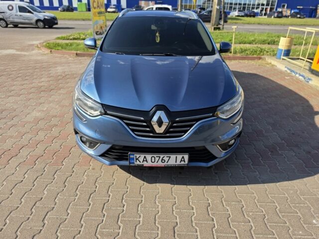 Синий Рено Меган, объемом двигателя 1.5 л и пробегом 221 тыс. км за 11900 $, фото 2 на Automoto.ua