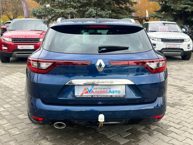 Синий Рено Меган, объемом двигателя 1.5 л и пробегом 207 тыс. км за 14500 $, фото 5 на Automoto.ua