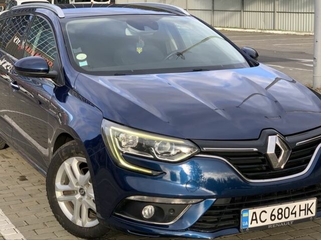 Рено Меган 2017 в Луцке на Automoto.ua Синий Рено Меган, объемом двигателя 1.5 л и пробегом 217 тыс. км за 13200 $, фото 2 на Automoto.ua
