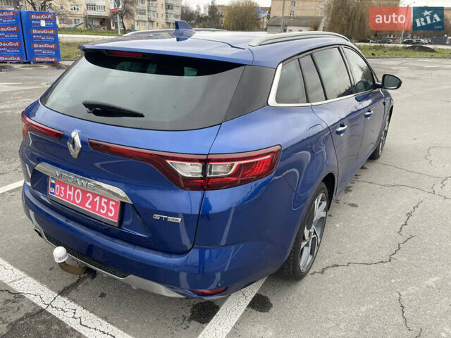 Синий Рено Меган, объемом двигателя 1.5 л и пробегом 198 тыс. км за 14999 $, фото 13 на Automoto.ua