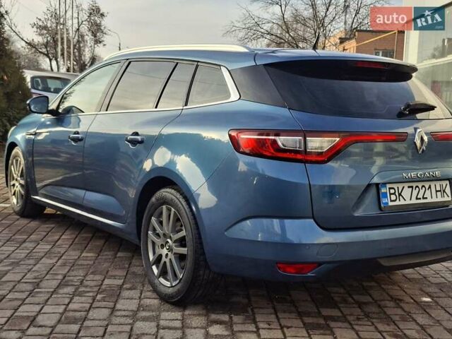 Синий Рено Меган, объемом двигателя 1.46 л и пробегом 232 тыс. км за 11300 $, фото 4 на Automoto.ua