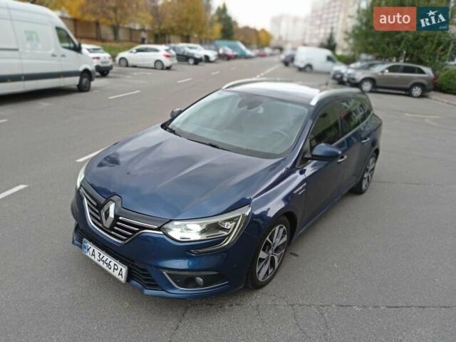 Рено Меган 2017 у Києві на Automoto.ua Синій Рено Меган, об'ємом двигуна 1.5 л та пробігом 239 тис. км за 11999 $, фото 11 на Automoto.ua