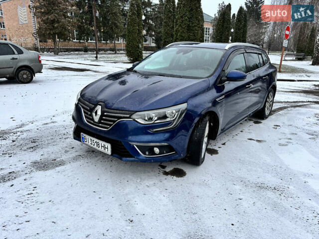Синий Рено Меган, объемом двигателя 1.46 л и пробегом 238 тыс. км за 12700 $, фото 2 на Automoto.ua