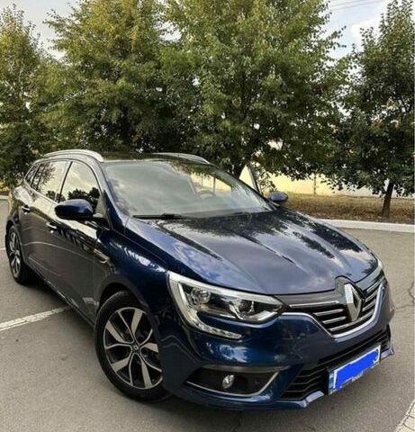 Синий Рено Меган, объемом двигателя 1.5 л и пробегом 252 тыс. км за 13100 $, фото 9 на Automoto.ua