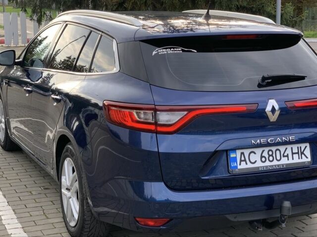 Рено Меган 2017 в Луцке на Automoto.ua Синий Рено Меган, объемом двигателя 1.5 л и пробегом 217 тыс. км за 13200 $, фото 5 на Automoto.ua