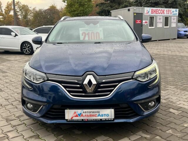 Синий Рено Меган, объемом двигателя 1.5 л и пробегом 207 тыс. км за 14500 $, фото 1 на Automoto.ua